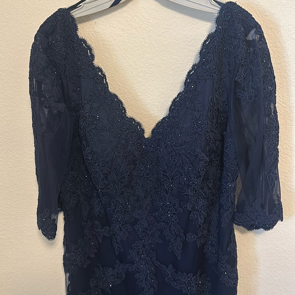 Navy Mother of the Bride Gown